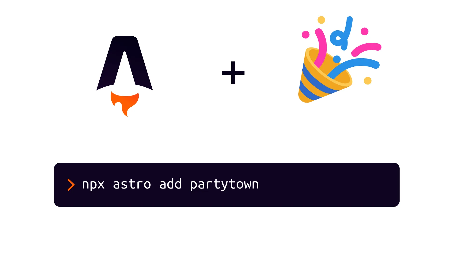 Add Partytown to your Astro site with a single command